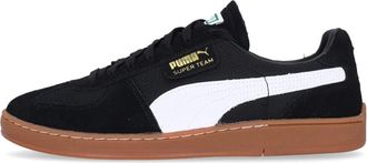 Puma Zwarte Lage Mesh Sneakers - Heren - Sneakers - Zwart - 46 EU - Su&egrave;de - Schoenen