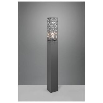 Trio Lampione Giardino Esterno Palo Alto Ip 44 Antracite H 100 Cm Cooper Gd