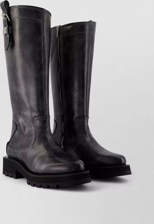 Ganni studded leather boots