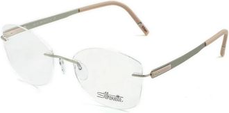 Silhouette 5555 KL 7000 Optisch Montuur - Dames - Brillen - Grijs - 52 MM - Accessoires