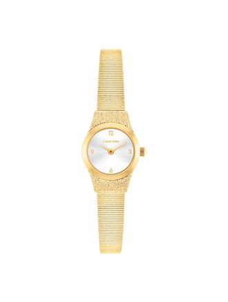 Calvin Klein Womens Refined Minimalist Watch - Metallic - OS