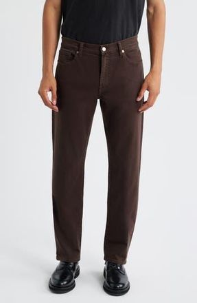Frame Denim Modern Straight Jeans in Garage Dark Brown at Nordstrom Rack, Size 30