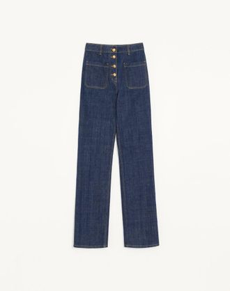 Valentino DENIM TROUSERS Wo