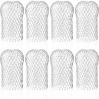 OEM Juego De 8 Protectores De Canalones De Aluminio, Filtros Flexibles Y Duraderos Para Aleros Y Bajantes De Casas Para Evitar La Acumulaci&oacute;n De Hojas - C