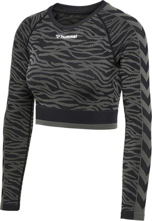 Hummel hmlMT SAGA SEAMLESS CROP T-SHIRT LS