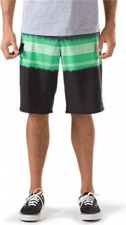 Vans Beyond Boardshorts In Green Black