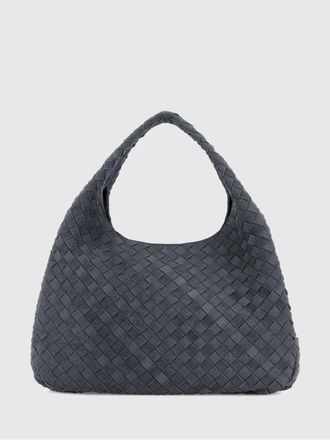 Bottega Veneta Borsa Campana in camoscio intrecciato