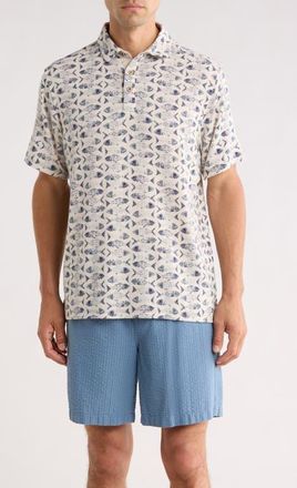 Tommy Bahama Sardinia Soir&eacute;e Polo in Natural at Nordstrom, Size Xxx-Large