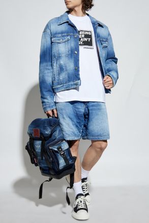 Dsquared2 Denim Jacket, Mens, Blue