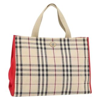 Burberry Pre-owned Tote Bags, female, Multicolor, Size: ONE SIZE Pre-owned Tote Bag