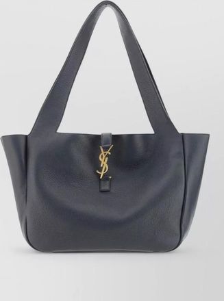 Saint Laurent le 5 &agrave; 7 bea leather tote bag