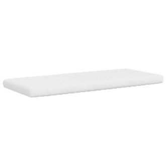 vidaXL Colch&oacute;n De Espuma 75 X 190 Cm Blanco Vidaxl
