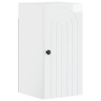 vidaXL Armario De Pared Para Ba&ntilde;o Alkmaar Blanco Brillante Vidaxl