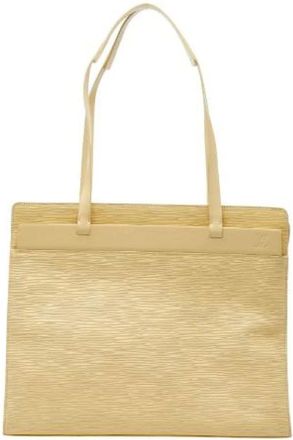 Louis Vuitton Pre-owned Tote Bags, female, Beige, Size: ONE SIZE Pre-owned Croisette GM Epi Tote Bag