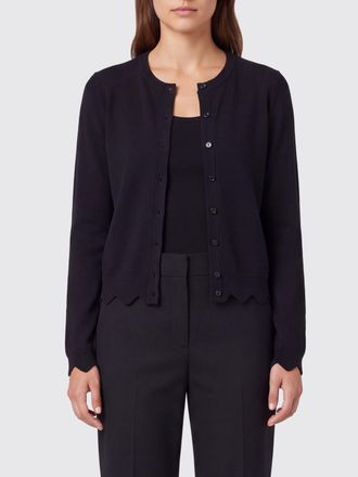 Marc Jacobs Merino Wool and Lyocell Blend Crewneck Cardigan