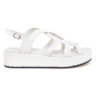 Pons Quintana Flat Sandal - female - Pons Quintana - Wedges - White - 5 UK - Shoes