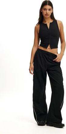 Cotton On Womens Active Baggy Woven Sweatpant in Black at Nordstrom, Size X-Small