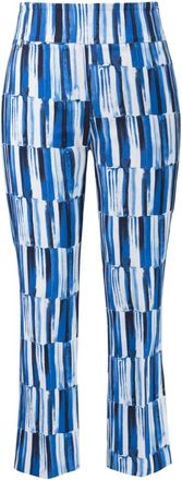 Joseph Ribkoff Cropped broek - Dames - Vrijetijds broeken - Veelkleurig - XL - Broeken