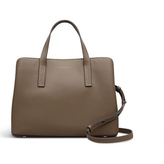 Radley London Dukes Place Medium Ziptop Satchel Bag in Coffee at Nordstrom
