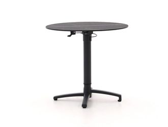 Bellagio la vita attrattiva Bellagio Canzo klaptafel &oslash;80 (h:73/109cm) verstelbaar