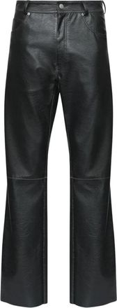 Maison Margiela Wide Broeken - Heren - Wijde Broeken - Zwart - W32 - Broeken