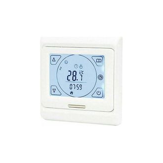 OEM Termostato Programable De 16 A Para Calefacci&oacute;n El&eacute;ctrica Por Suelo Radiante Con Sonda, Termostato Digital De Ambiente Para Calefacci&oacute;n Por Suelo Radi