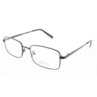 Signature Unisex Black Rectangular Eyeglass Frames 1116Black53