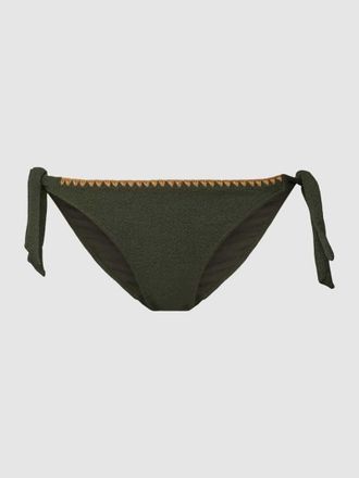 Banana Moon Banana Moon Bikinihose mit Schleifen-Details Modell DIMKA SANTAFE in Khaki, Größe XXL