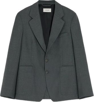 Christophe Lemaire Blazer sartoriale in twill - Grigio