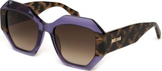 Just Cavalli SJC100V 0D81 Womens Sunglasses Purple Size 53