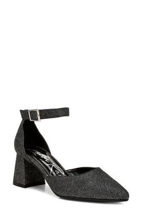 London Rag Taznia Ankle Strap Pump in Black at Nordstrom Rack, Size 10