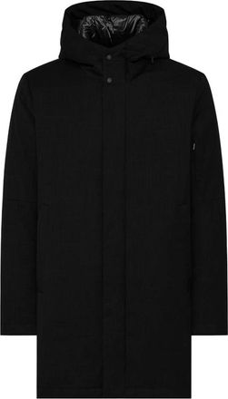 Duno Soan Parka - Heren - Dons jassen - Zwart - L - Wol - Jassen