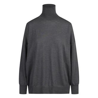 Jucca Turtleneck Trui - Dames - Coltruien - Grijs - S - Wol - Truien & Vesten