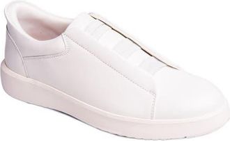 Marc Joseph New York Allen Street Hands Free Technology Lightweight Leather Sneaker in White Napa Leather at Nordstrom, Size 10.5