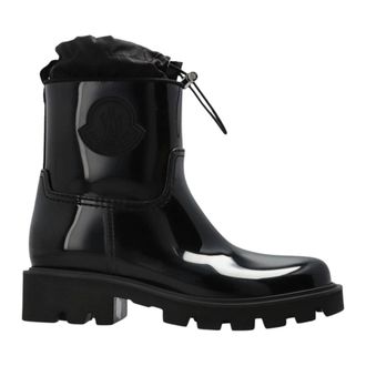 Moncler Schoenen, Dames, Zwart, 41 EU, Nylon, Kickstream Regenlaars