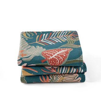 La Redoute Interieurs Set van 3 bedrukte servetten Tropic