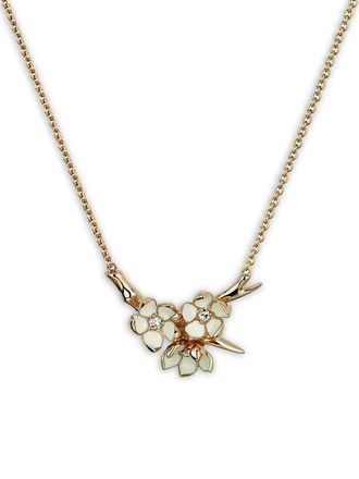 Shaun Leane 18K gold and sterling silver Cherry Blossom Posey necklace