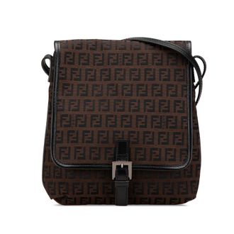 Fendi Zucca Canvas Schoudertas
