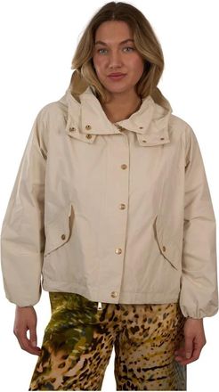 Mabrun Jassen, Dames, Beige, S, Polyester, Doris Jacket