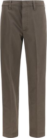 Prada Olive Brown Straight Pants
