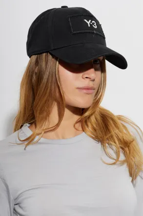 Yohji Yamamoto Cotton Beanie, Unisex, Black
