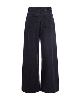 Max Mara Womens Jeans Vega Black Cotton
