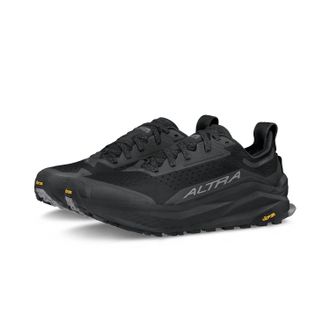 Altra Mens Olympus V6 Trail Runner Shoe In Black