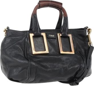 Chlo&eacute; Pre-owned Handbags, female, Black, Size: ONE SIZE Pre-owned Hand Bag
