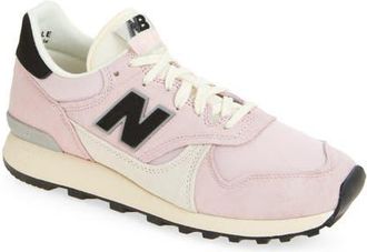 New Balance Gender Inclusive 475 Sneaker in Rose Sugar/Black at Nordstrom, Size 8.5 Womens