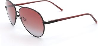 DKNY DK304S 600 Black/Red/Burgundy Gradient