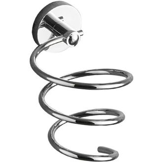 OEM Soporte De Pared Para Secador De Pelo (color Acero Inoxidable), Soporte De Acero Inoxidable Para Secador De Pelo, Organizador De Cables Cromado Para B