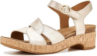 S&ouml;fft Capri Womens Dress Sandals Platino : 9.5 M (B), Leather