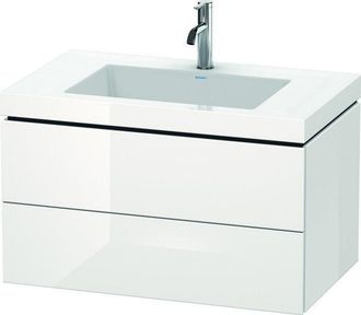Duravit Lavabo Para Muebles Duravit L-cube C-bonded Con Base, Colgante