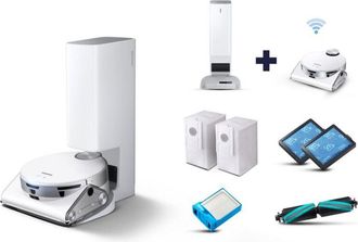 Samsung Jet Bot Ai+ Aspiradora Robotizada 0,2 L Sin Bolsa Plata, Blanco